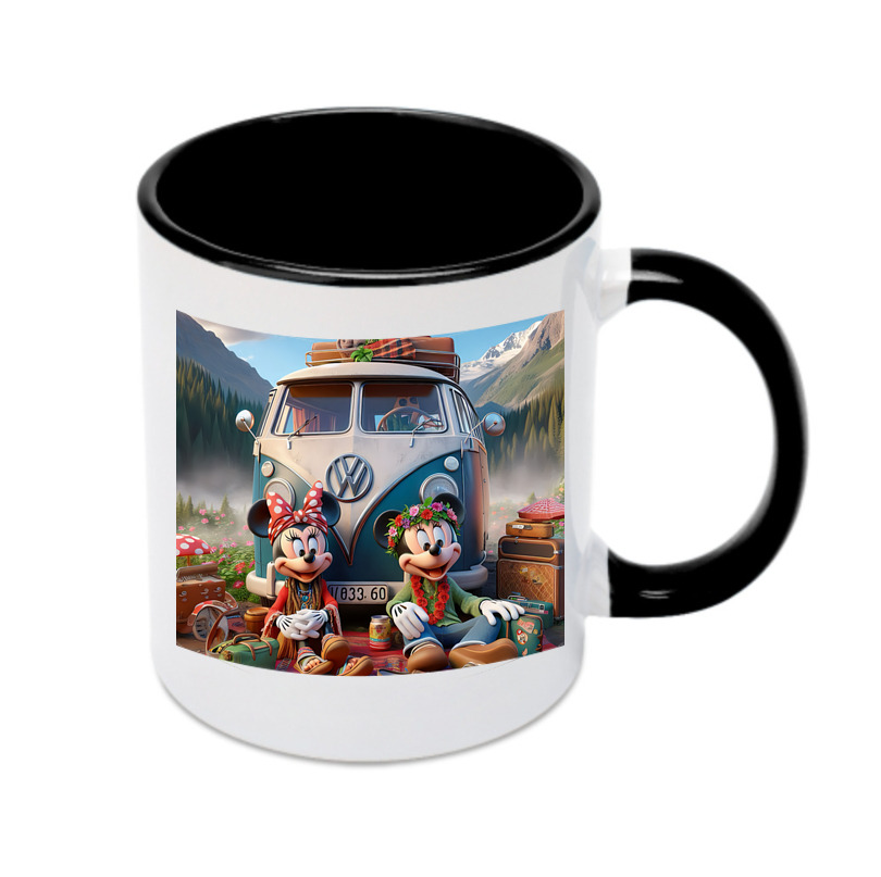 （画像用） ミッキーマウス Mickey Mouse カラーマグカップ