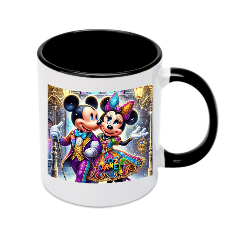 （画像用） ミッキーマウス Mickey Mouse カラーマグカップ