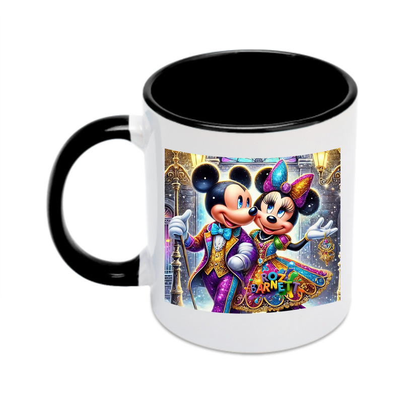 （画像用） ミッキーマウス Mickey Mouse カラーマグカップ