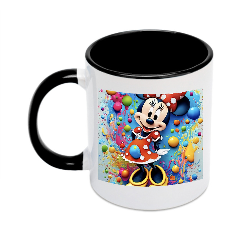 （画像用） ミッキーマウス Mickey Mouse カラーマグカップ