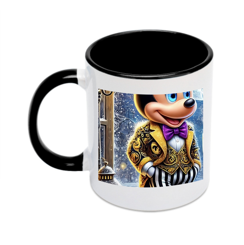 （画像用） ミッキーマウス Mickey Mouse カラーマグカップ