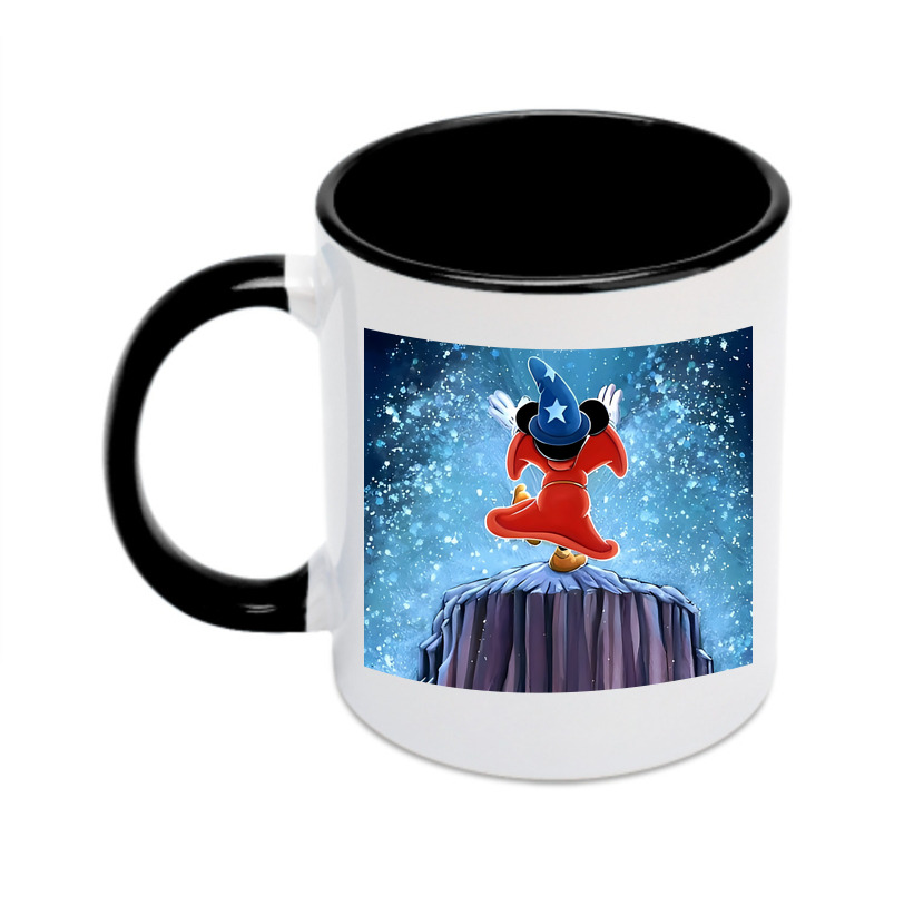（画像用） ミッキーマウス Mickey Mouse カラーマグカップ