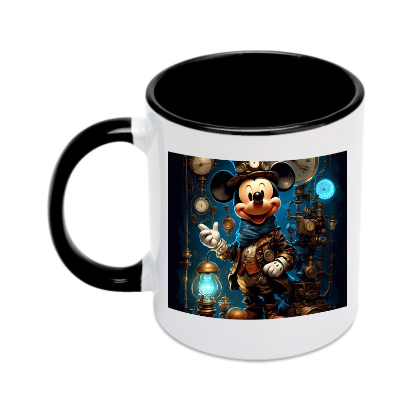 （画像用） ミッキーマウス Mickey Mouse カラーマグカップ