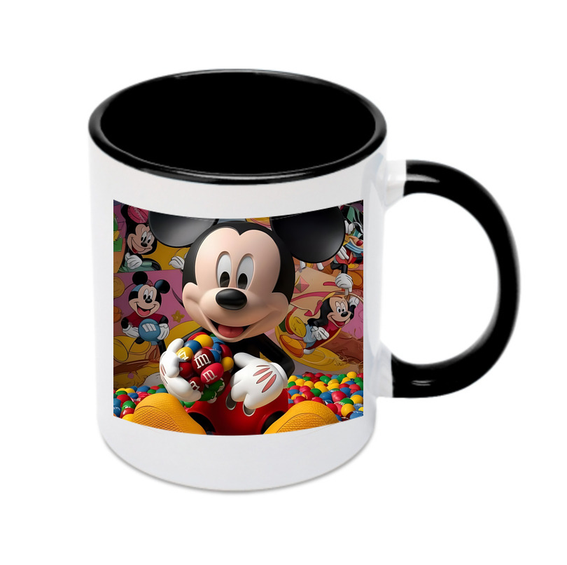 （画像用） ミッキーマウス Mickey Mouse カラーマグカップ