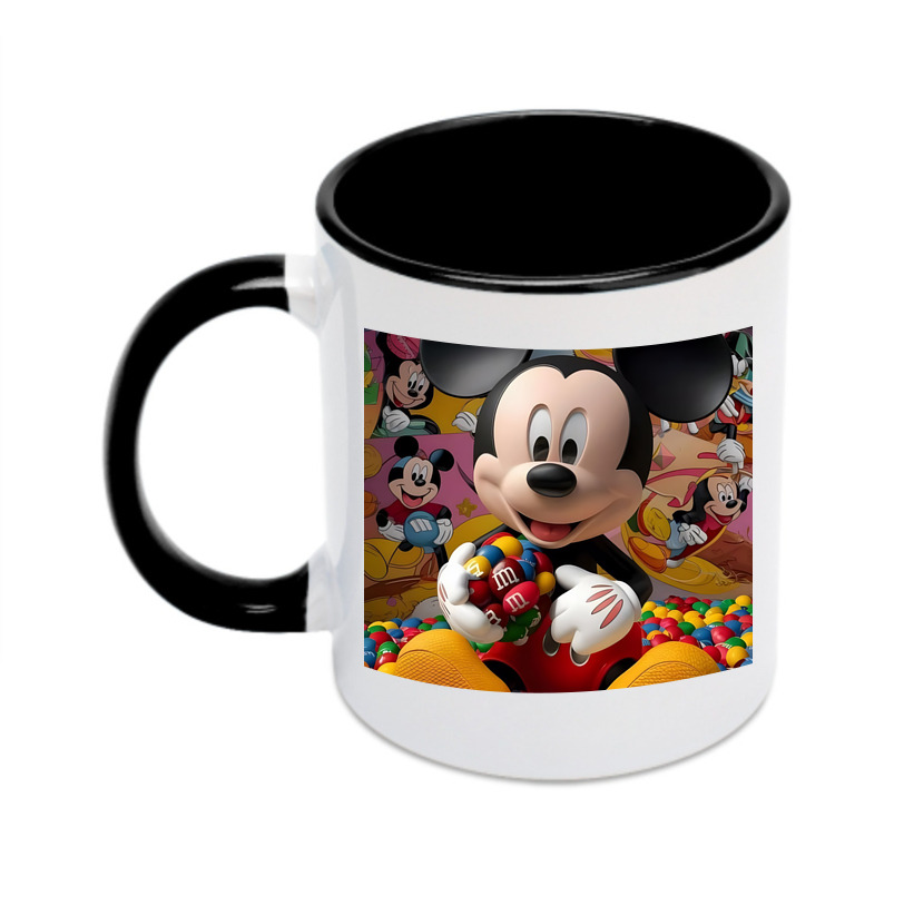 （画像用） ミッキーマウス Mickey Mouse カラーマグカップ