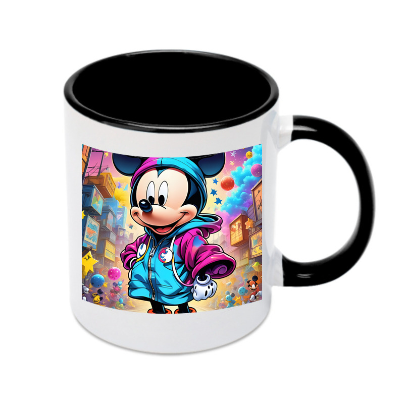 （画像用） ミッキーマウス Mickey Mouse カラーマグカップ