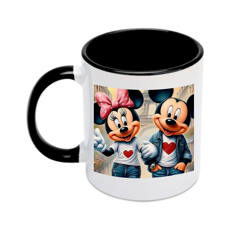 （画像用） ミッキーマウス Mickey Mouse カラーマグカップ