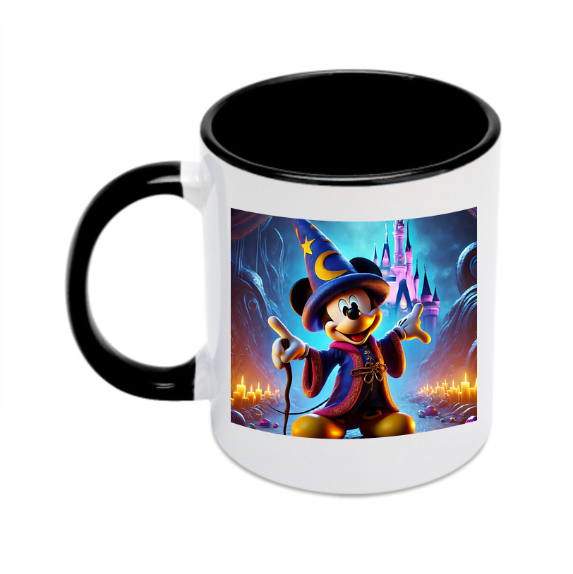 （画像用） ミッキーマウス Mickey Mouse カラーマグカップ