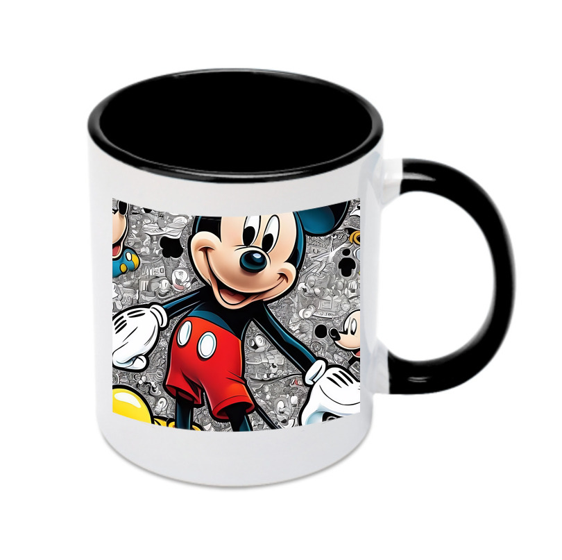 （画像用） ミッキーマウス Mickey Mouse カラーマグカップ