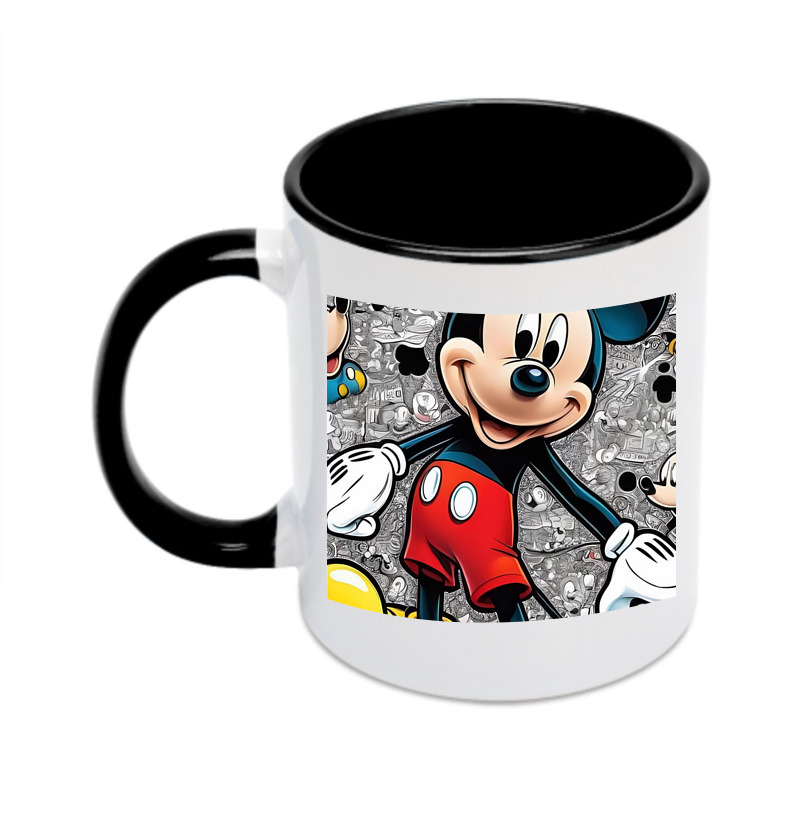 （画像用） ミッキーマウス Mickey Mouse カラーマグカップ