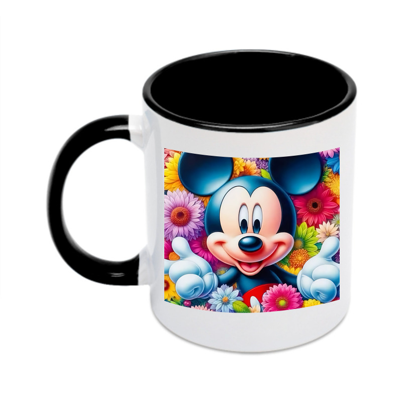 （画像用） ミッキーマウス Mickey Mouse カラーマグカップ