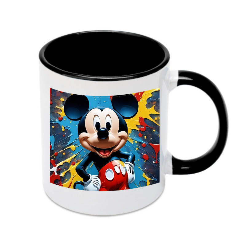 （画像用） ミッキーマウス Mickey Mouse カラーマグカップ