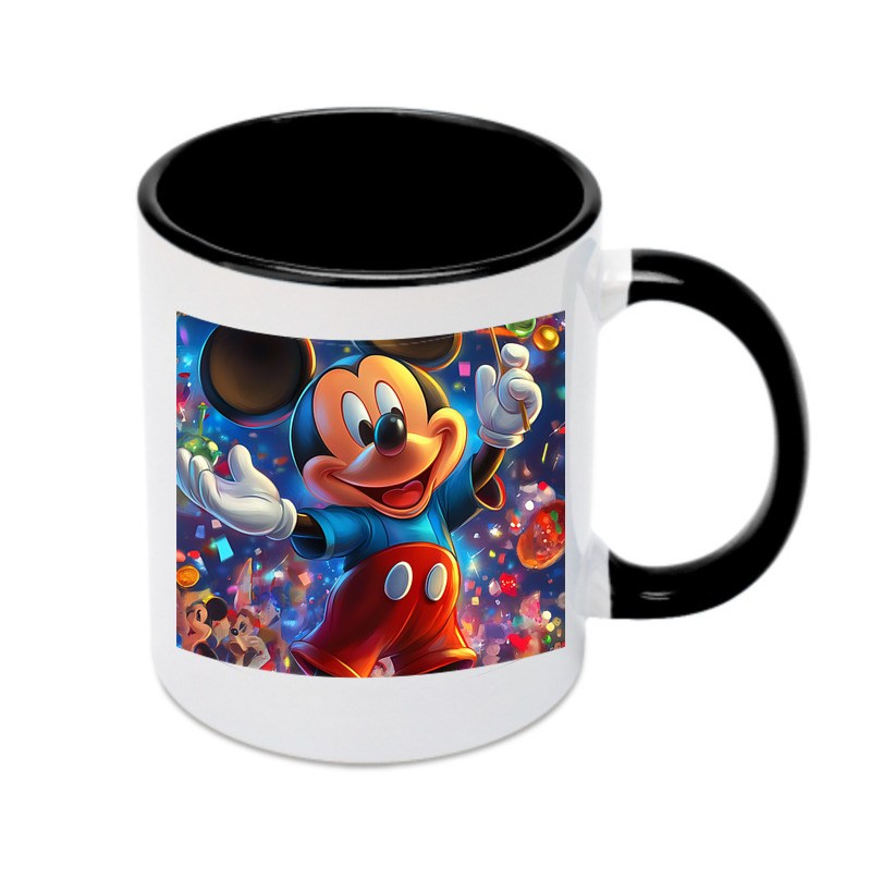 （画像用） ミッキーマウス Mickey Mouse カラーマグカップ