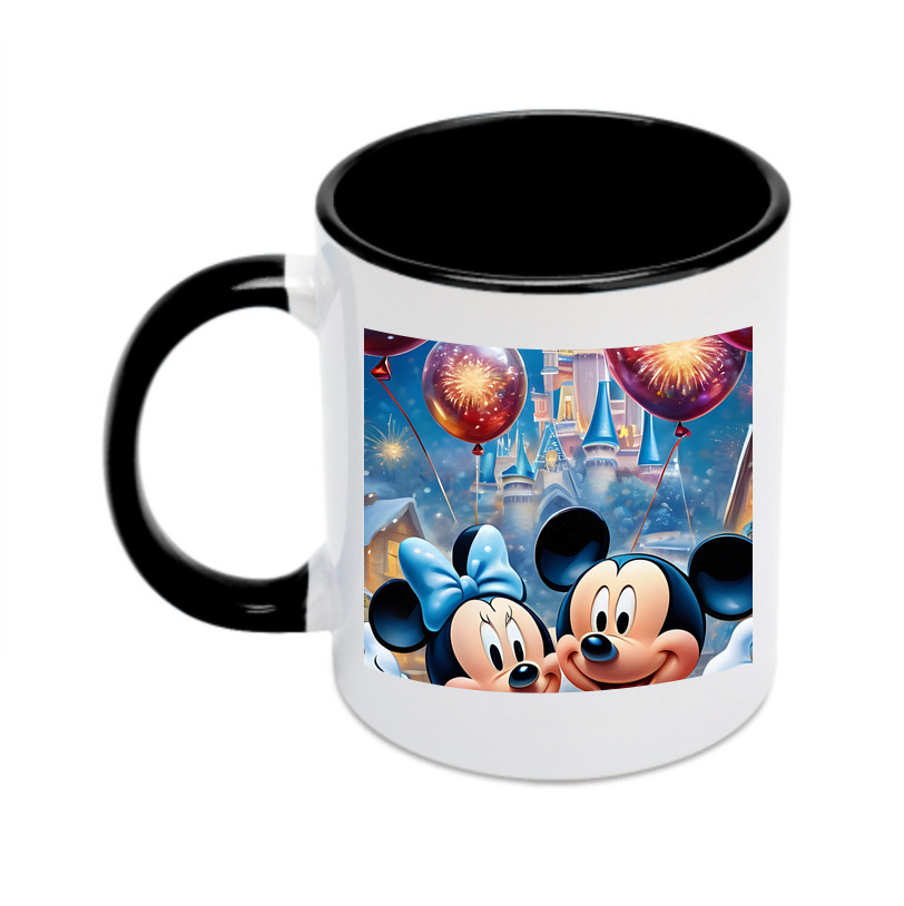 （画像用） ミッキーマウス Mickey Mouse カラーマグカップ