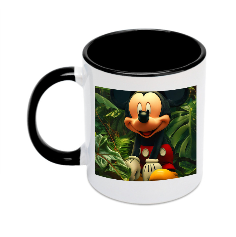 （画像用） ミッキーマウス Mickey Mouse カラーマグカップ
