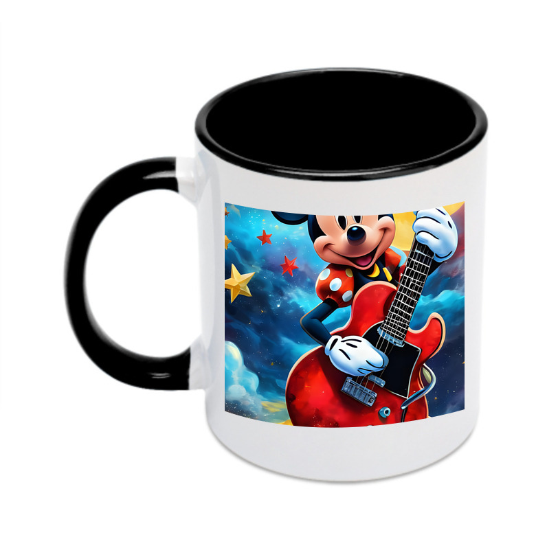 （画像用） ミッキーマウス Mickey Mouse カラーマグカップ
