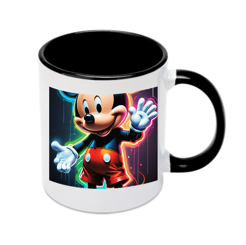 （画像用） ミッキーマウス Mickey Mouse カラーマグカップ