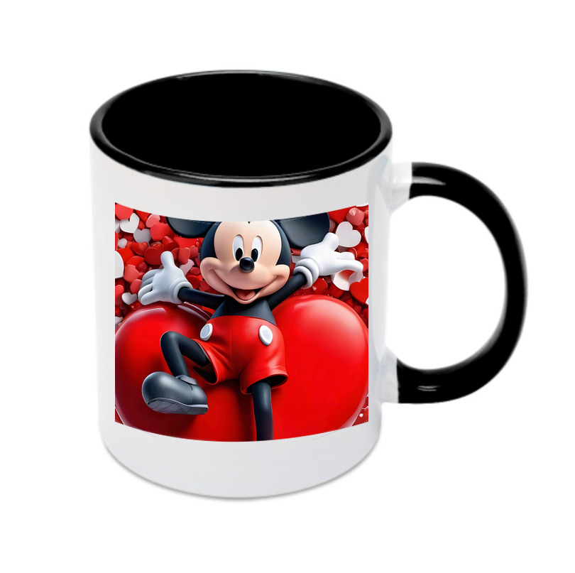 （画像用） ミッキーマウス Mickey Mouse カラーマグカップ