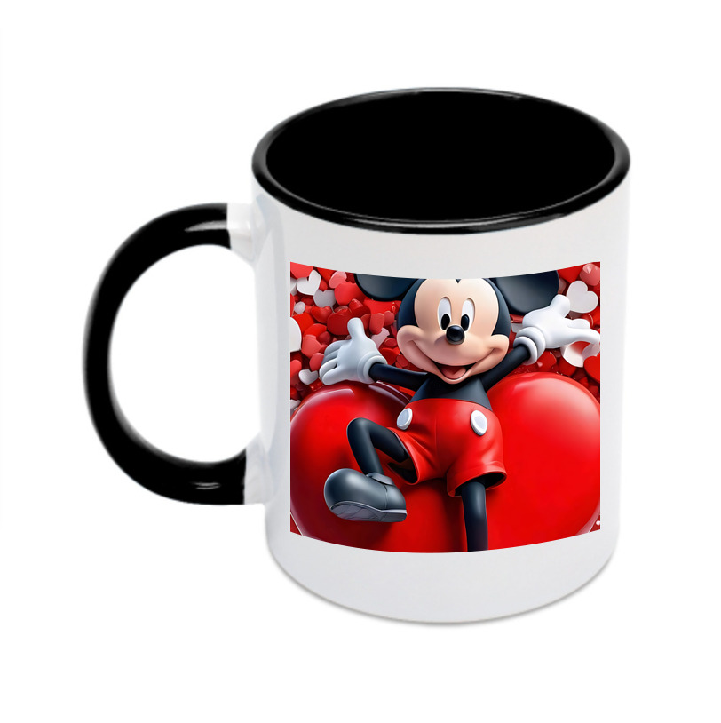 （画像用） ミッキーマウス Mickey Mouse カラーマグカップ