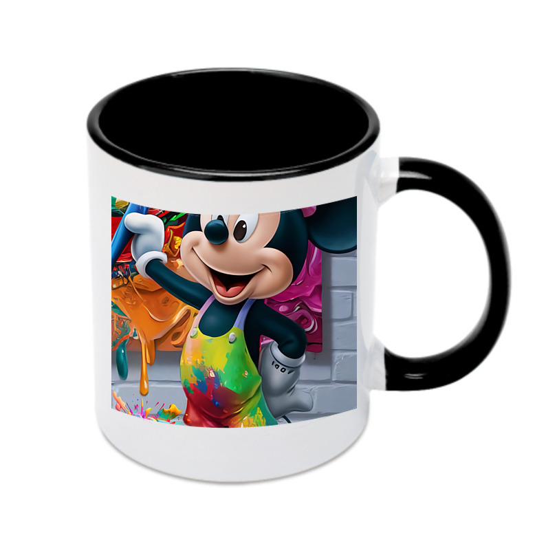 （画像用） ミッキーマウス Mickey Mouse カラーマグカップ