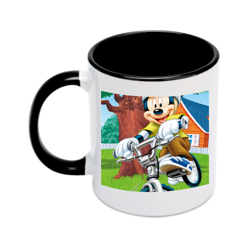 （画像用） ミッキーマウス Mickey Mouse カラーマグカップ