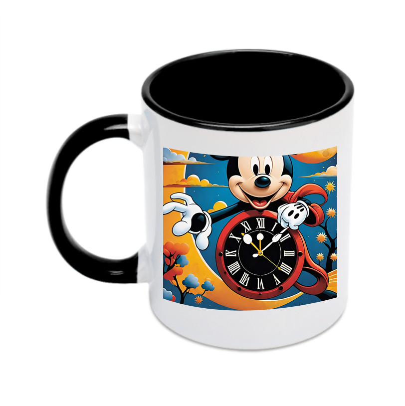 （画像用） ミッキーマウス Mickey Mouse カラーマグカップ