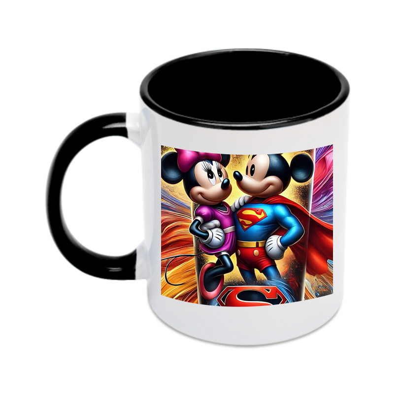 ミッキーマウス Mickey Mouse カラーマグカップ