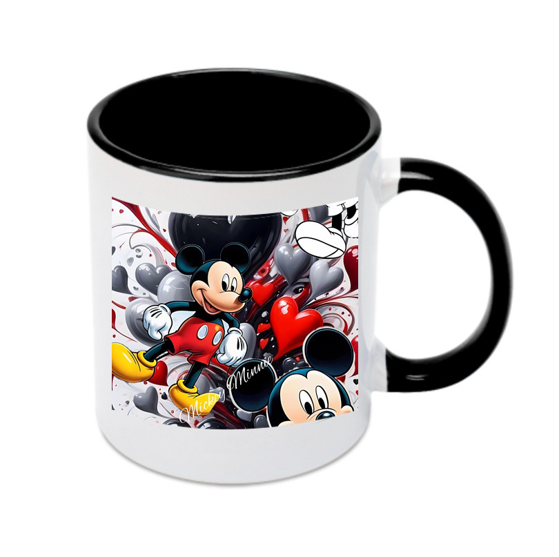 （画像用） ミッキーマウス Mickey Mouse カラーマグカップ