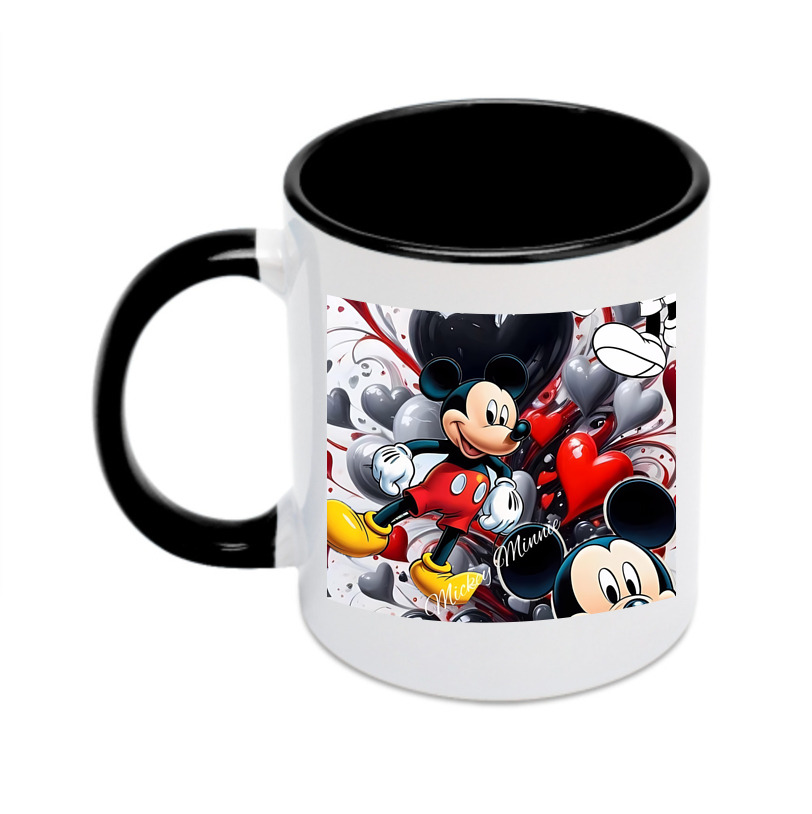 （画像用） ミッキーマウス Mickey Mouse カラーマグカップ