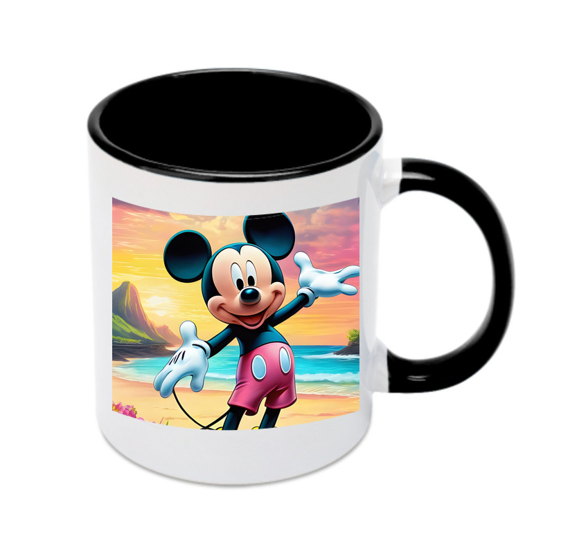 （画像用） ミッキーマウス Mickey Mouse カラーマグカップ