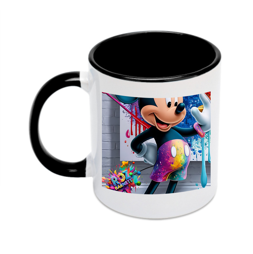 （画像用） ミッキーマウス Mickey Mouse カラーマグカップ