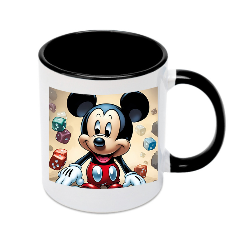 （画像用） ミッキーマウス Mickey Mouse カラーマグカップ