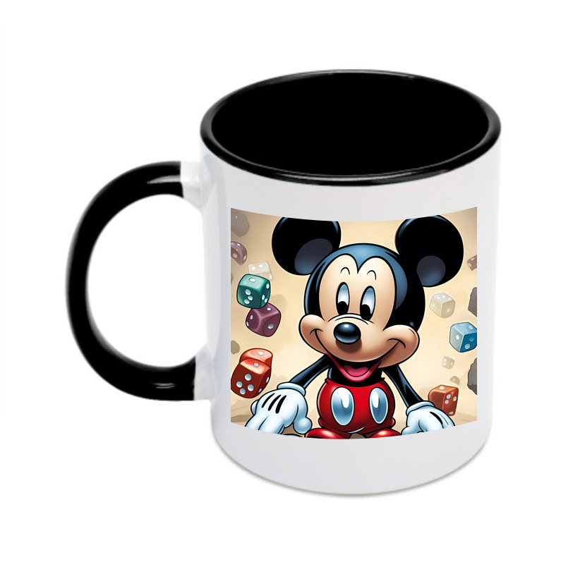 （画像用） ミッキーマウス Mickey Mouse カラーマグカップ