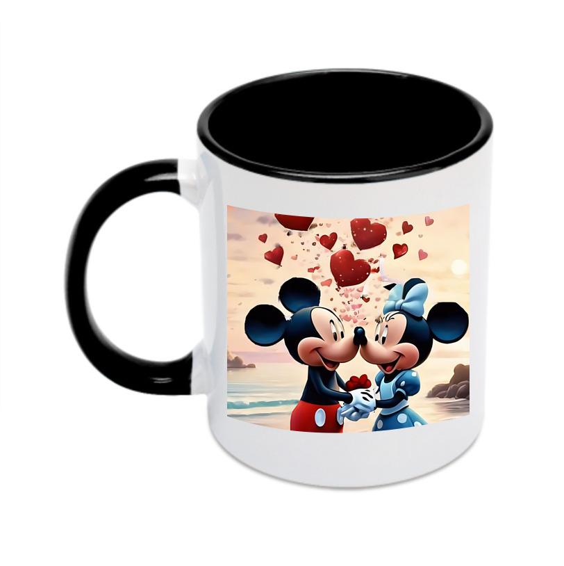 （画像用） ミッキーマウス Mickey Mouse カラーマグカップ