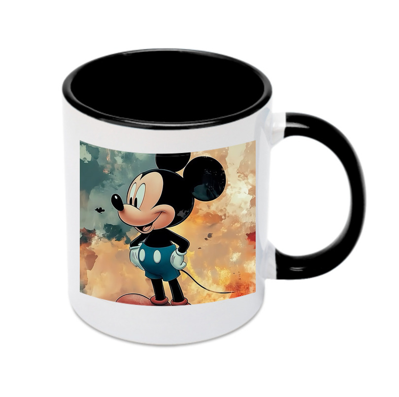 （画像用） ミッキーマウス Mickey Mouse カラーマグカップ