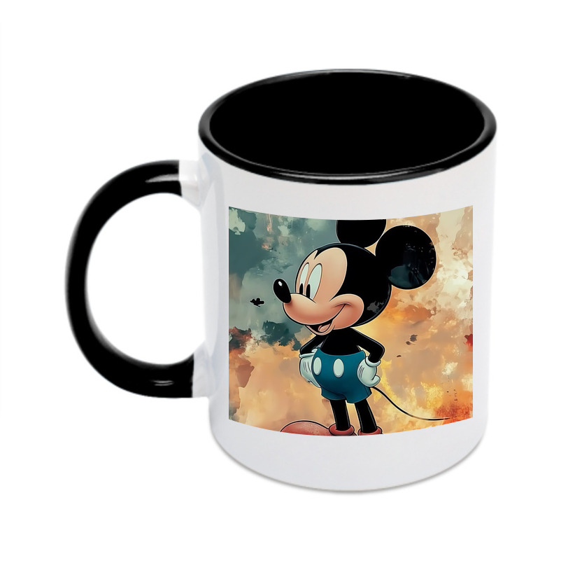 （画像用） ミッキーマウス Mickey Mouse カラーマグカップ