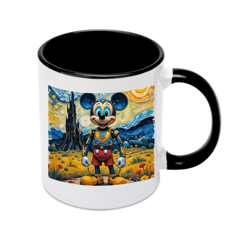 （画像用） ミッキーマウス Mickey Mouse カラーマグカップ