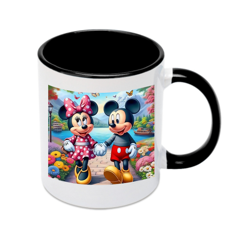 （画像用） ミッキーマウス Mickey Mouse カラーマグカップ
