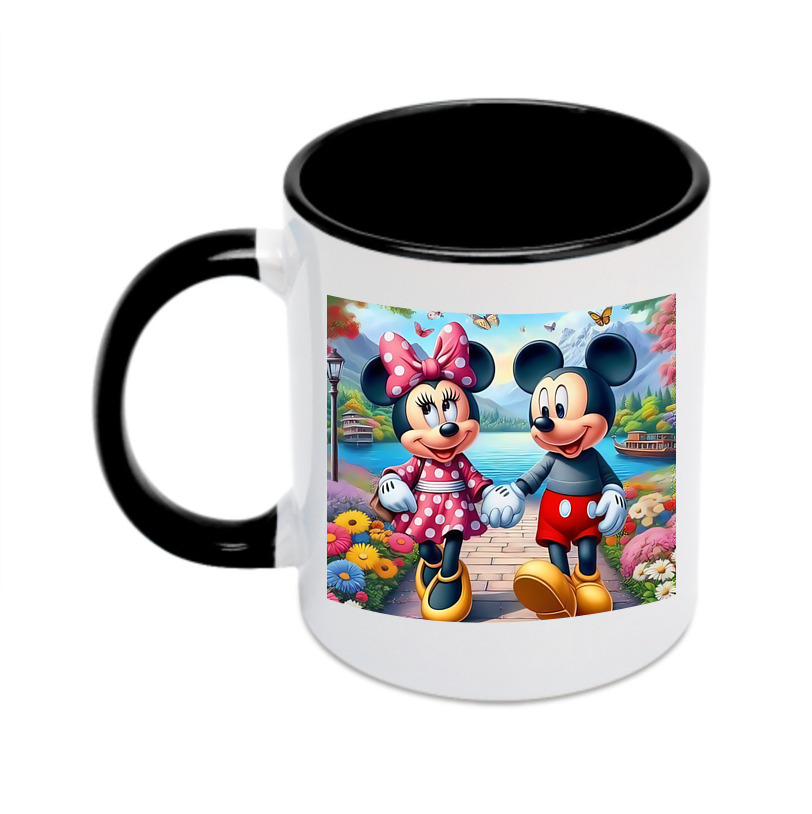 （画像用） ミッキーマウス Mickey Mouse カラーマグカップ