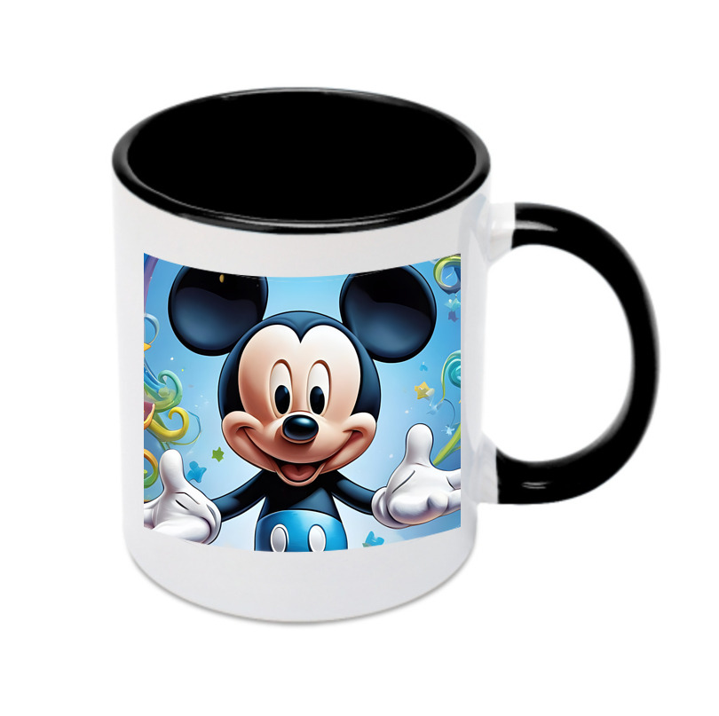 （画像用） ミッキーマウス Mickey Mouse カラーマグカップ