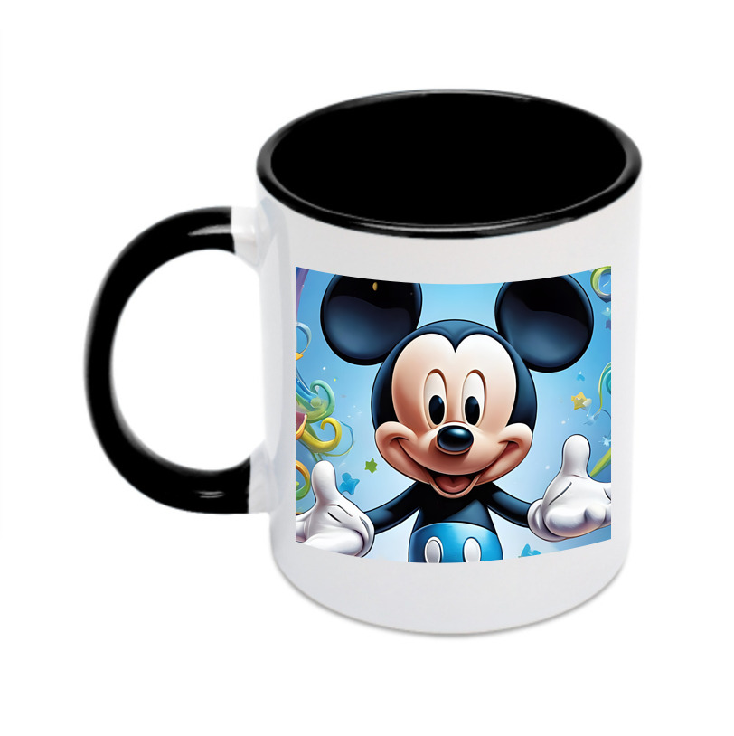 （画像用） ミッキーマウス Mickey Mouse カラーマグカップ