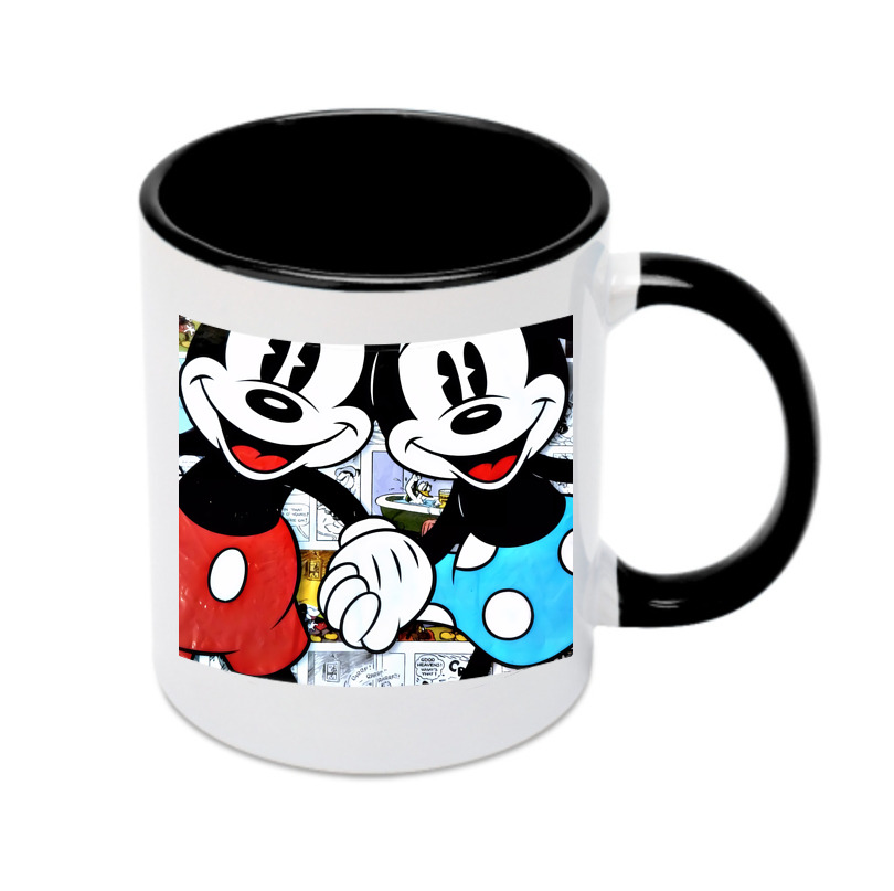 （画像用） ミッキーマウス Mickey Mouse カラーマグカップ