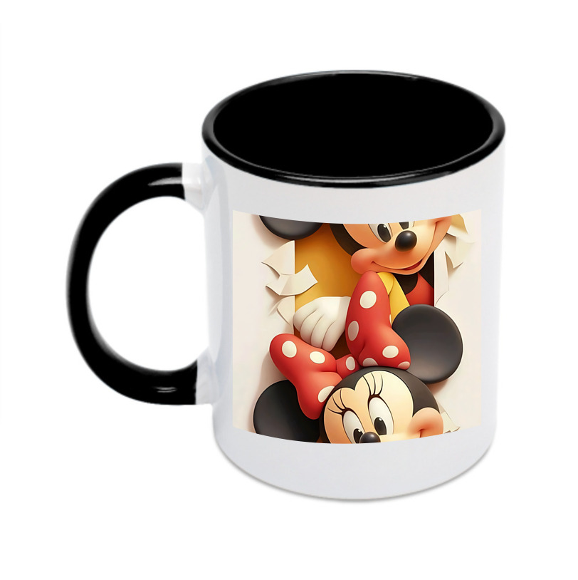 （画像用） ミッキーマウス Mickey Mouse カラーマグカップ