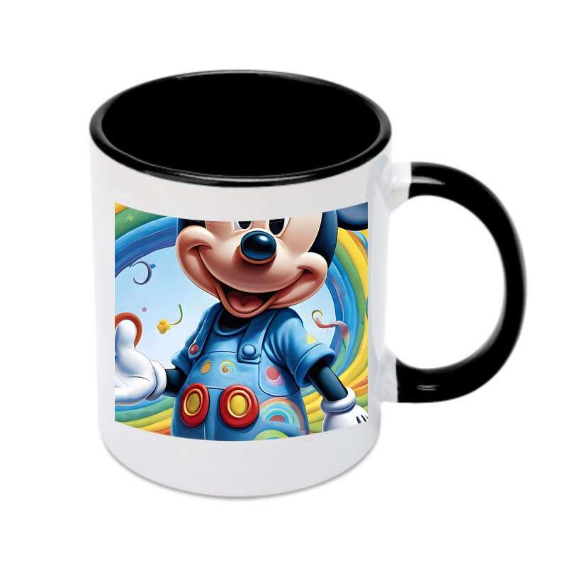 （画像用） ミッキーマウス Mickey Mouse カラーマグカップ