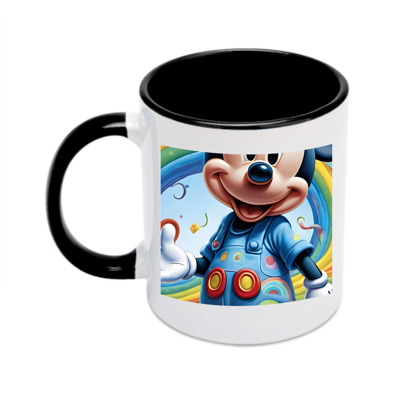 （画像用） ミッキーマウス Mickey Mouse カラーマグカップ