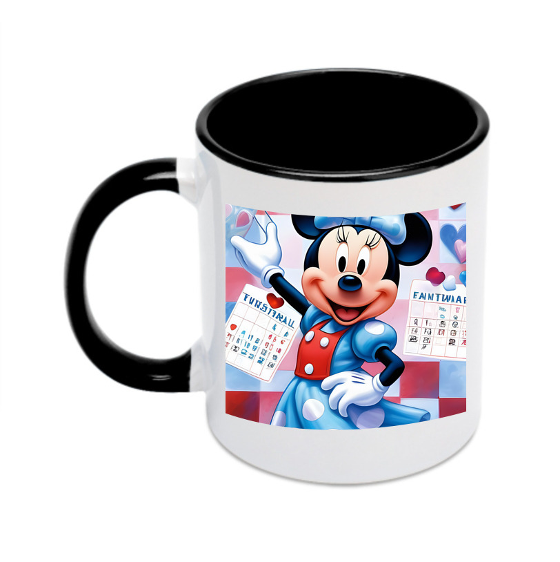 （画像用） ミッキーマウス Mickey Mouse カラーマグカップ