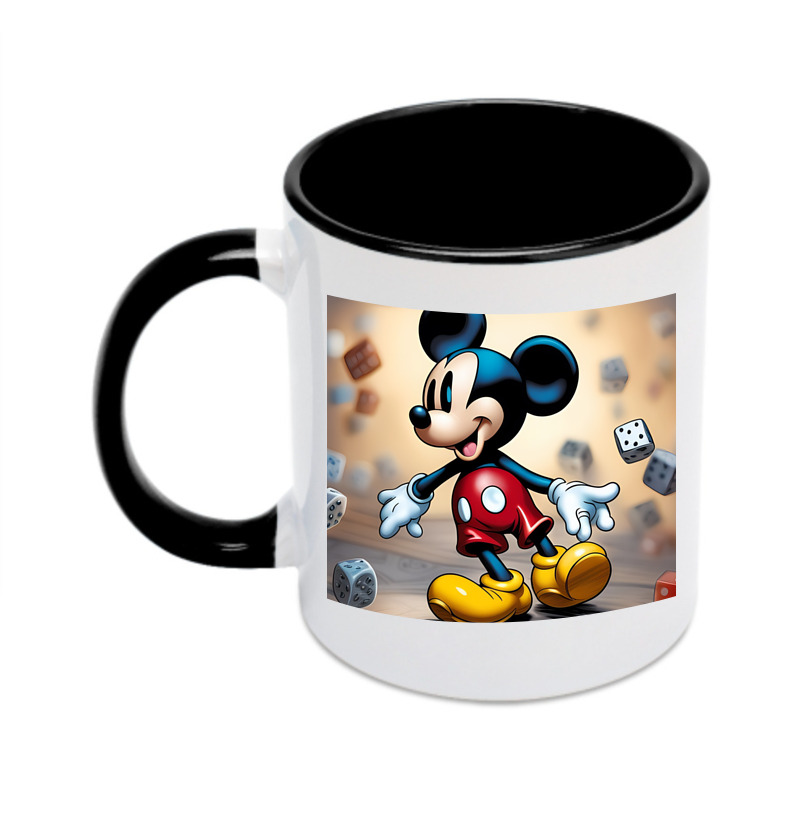 （画像用） ミッキーマウス Mickey Mouse カラーマグカップ