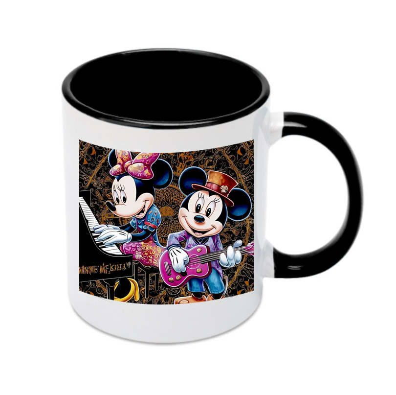（画像用） ミッキーマウス Mickey Mouse カラーマグカップ