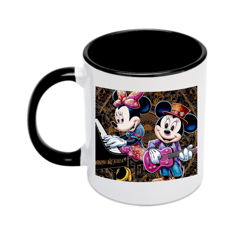 （画像用） ミッキーマウス Mickey Mouse カラーマグカップ