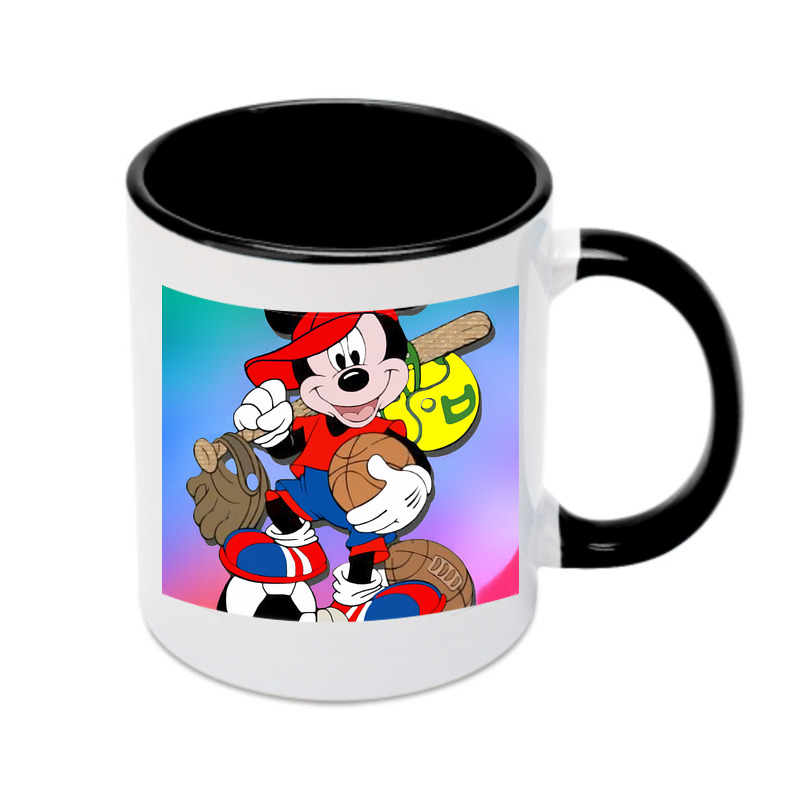 （画像用） ミッキーマウス Mickey Mouse カラーマグカップ